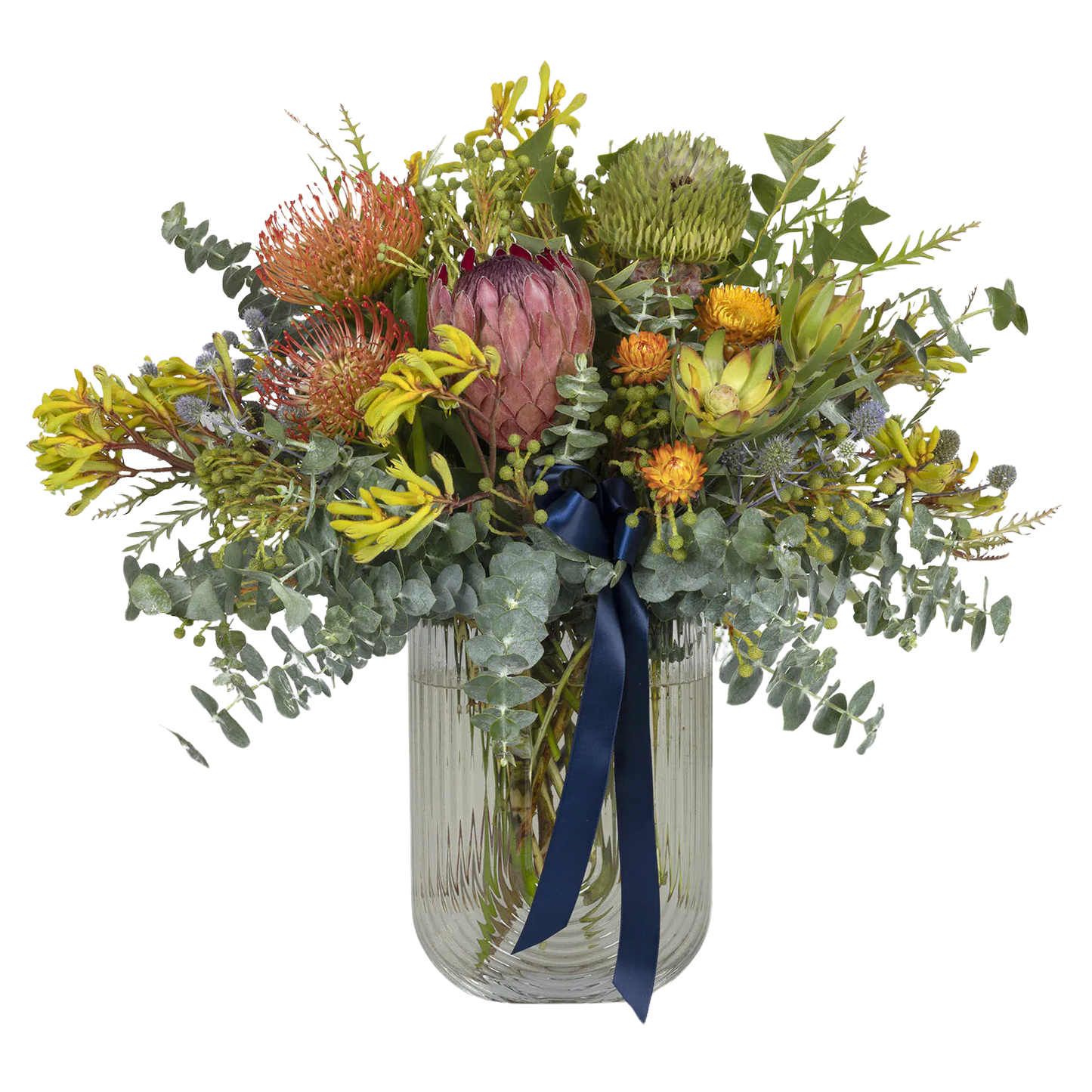 Native Flower Bouquet in a Vase