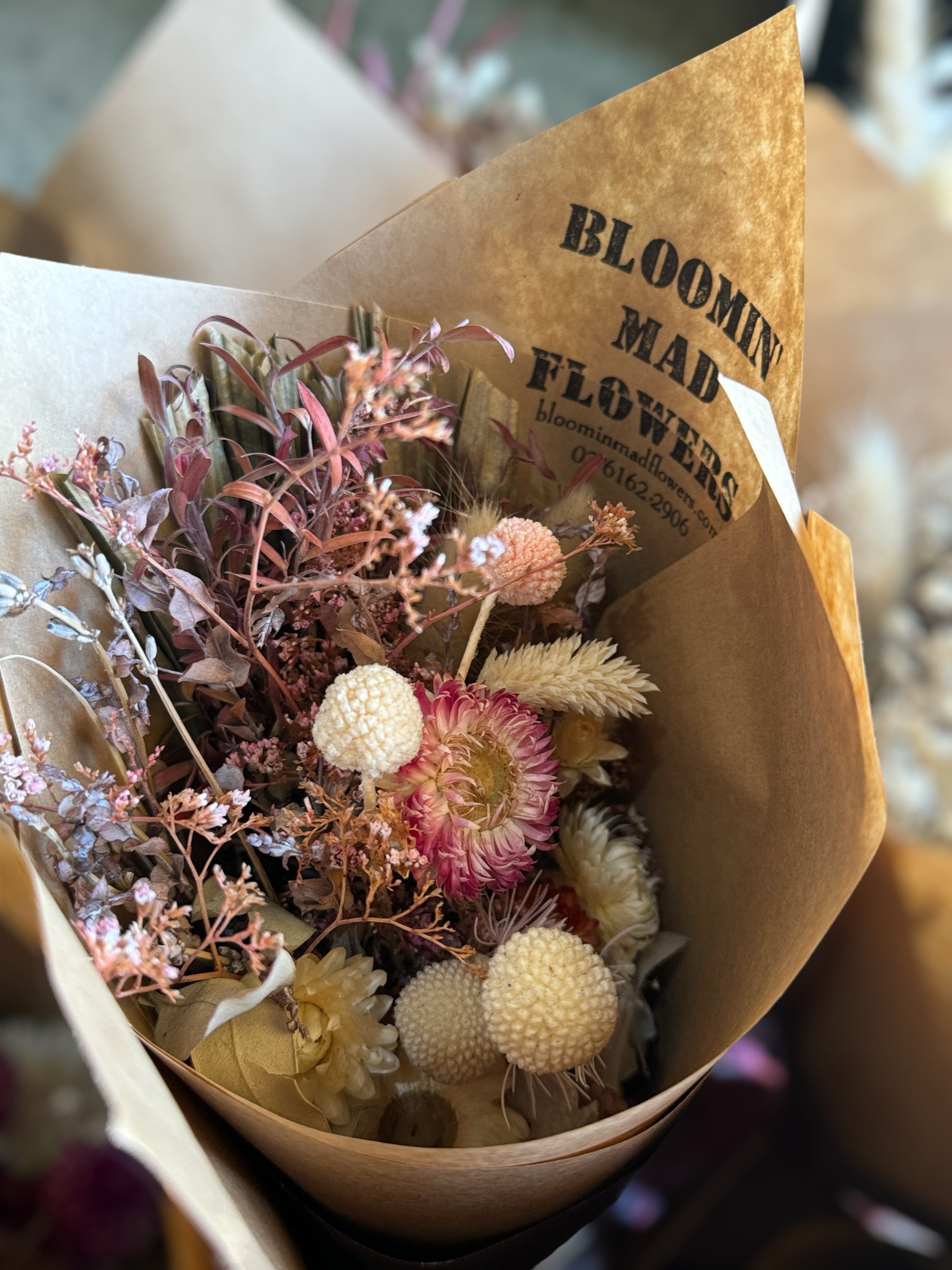 Dried Buddle Dried Bundle of Beauty – Bloomin Mad Flowers