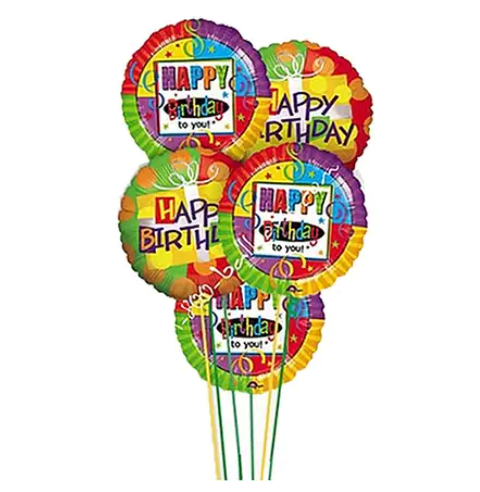 Birthday Balloon - Foil Balloon on a Stick