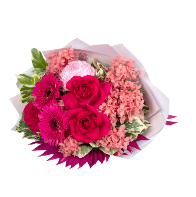 Pink In Season Flower Bouquet
